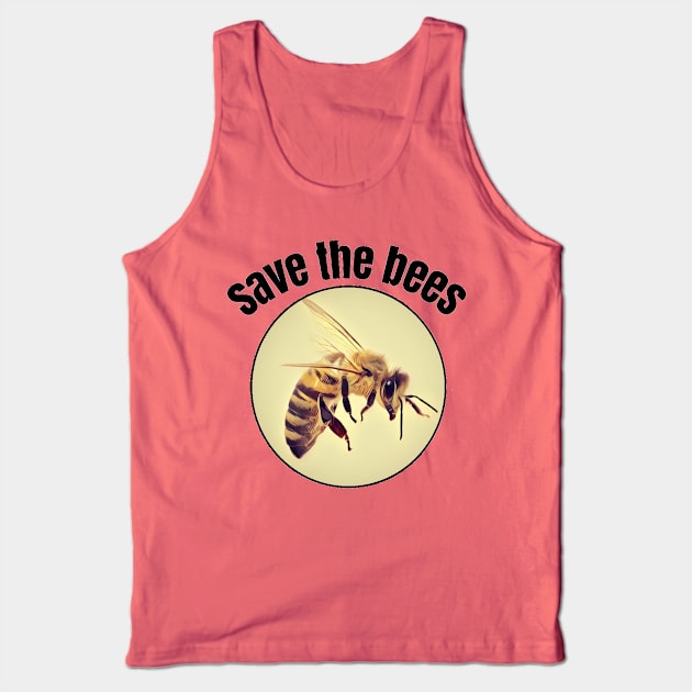 Save the bees Tank Top by TheisDeschain